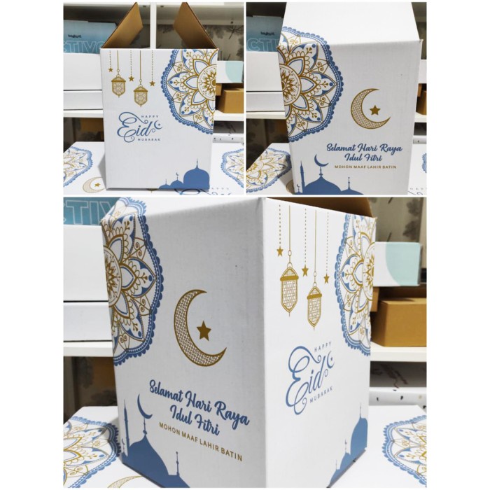 

Dus Parsel Box Parcel Sembako Kardus Lebaran Box Idul Fitri 25X25X32 009