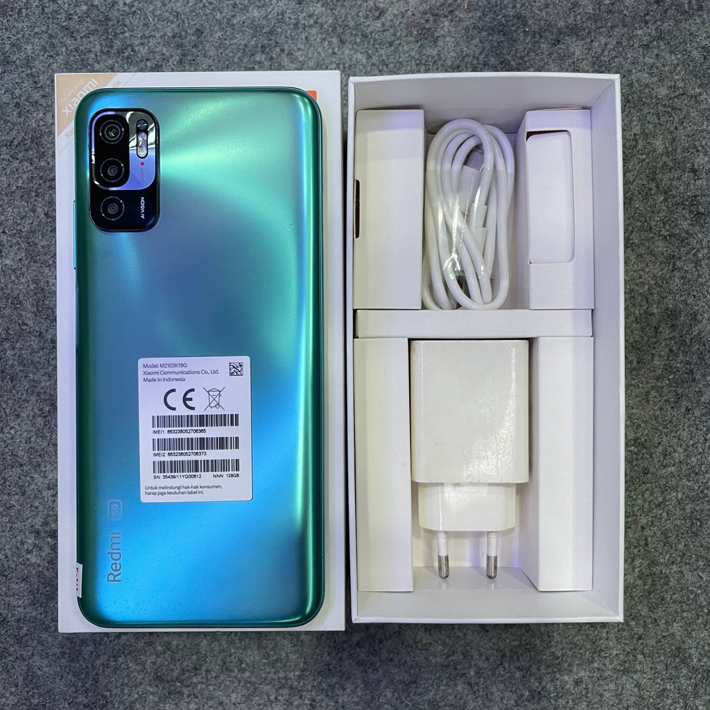 Xiaomi Redmi Note 10 5G 4/128GB Second Mulus No Minus Bekas Seperti Baru (HE)