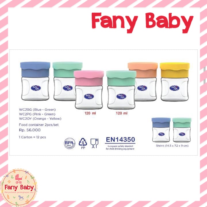 BABY SAFE CONTAINER WC2PG/WC2OY/WC2BG