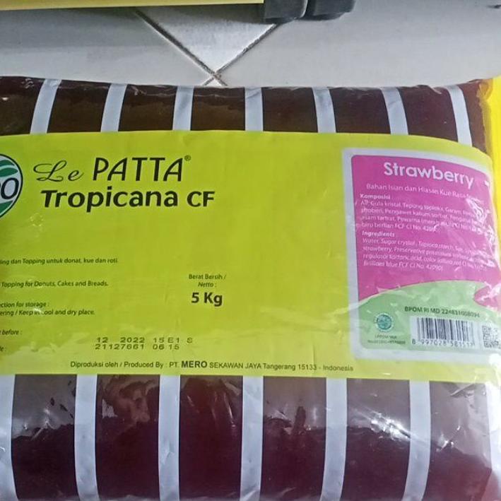 

✷ selai strawberry lepatta cf 5kg slai 1pak ➻