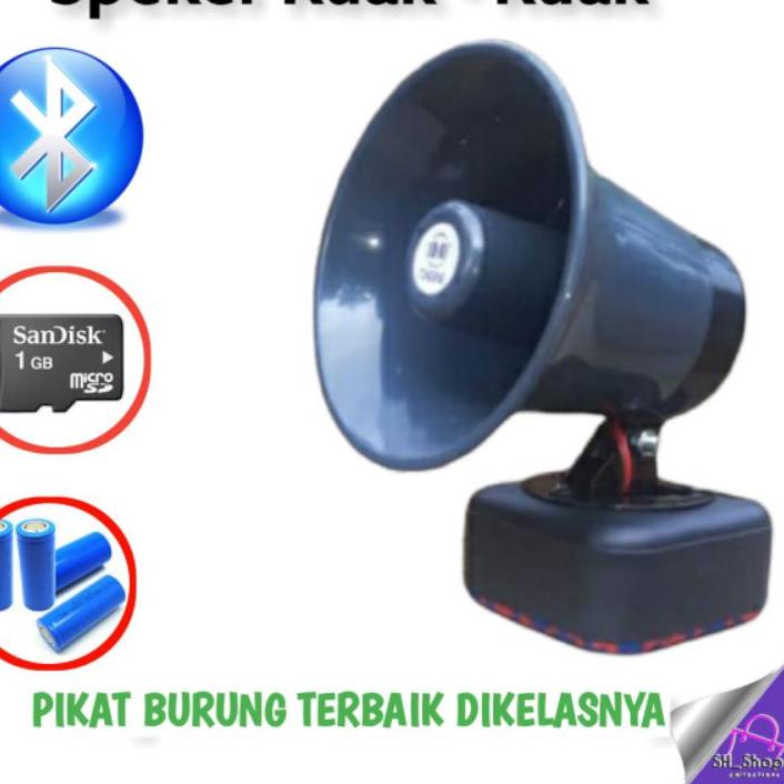 ❁ speaker pikat burung ruak ruak || speaker toa rakitan untuk ruak ruak ➩