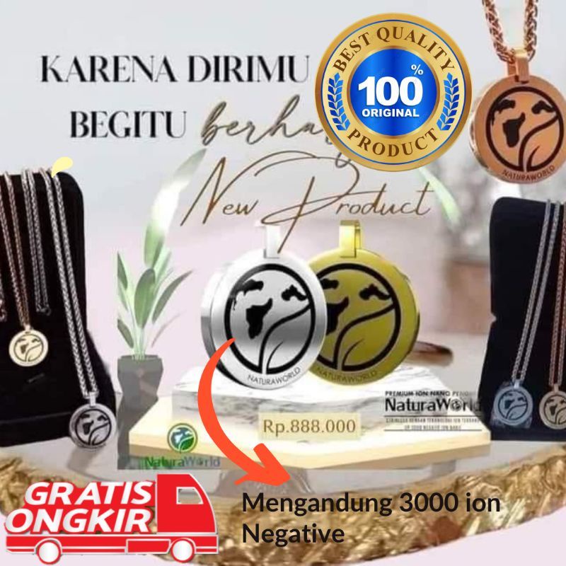 KALUNG KESEHATAN ION NANO PENDANT