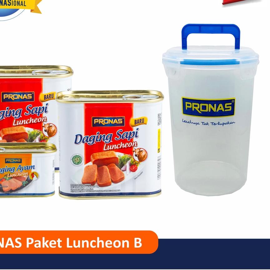 

✩ PRONAS Paket Luncheon B Free Cannister ♞