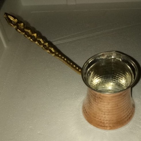 Terlaris Ibrik Tembaga Penyeduh Kopi Asli Turki