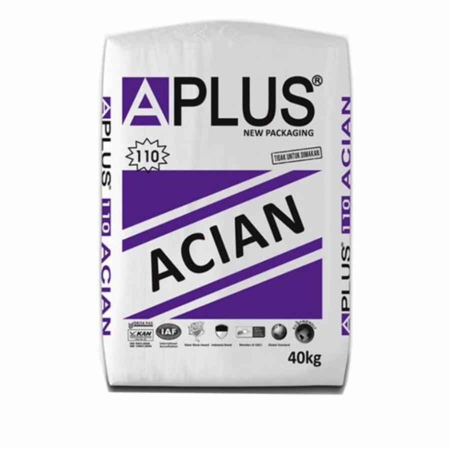 SEMEN ACIAN APLUS 40 kg / MORTAR ACIAN APLUS A110 / APLUS MORTAR 40 kg