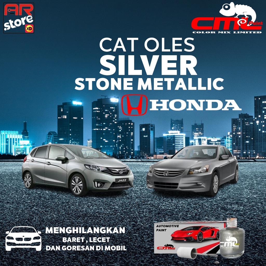 Honda Silver Stone Metallic CML Cat Oles Mobil