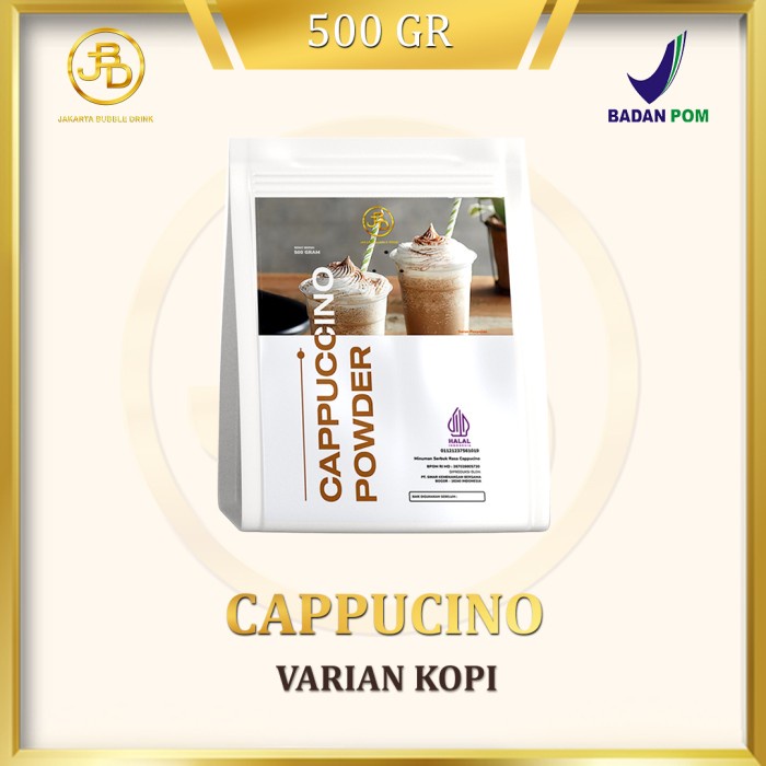 

Bubuk Minuman Premium Cappucino 1Kg || Jakarta Bubble Drink - 1 kg