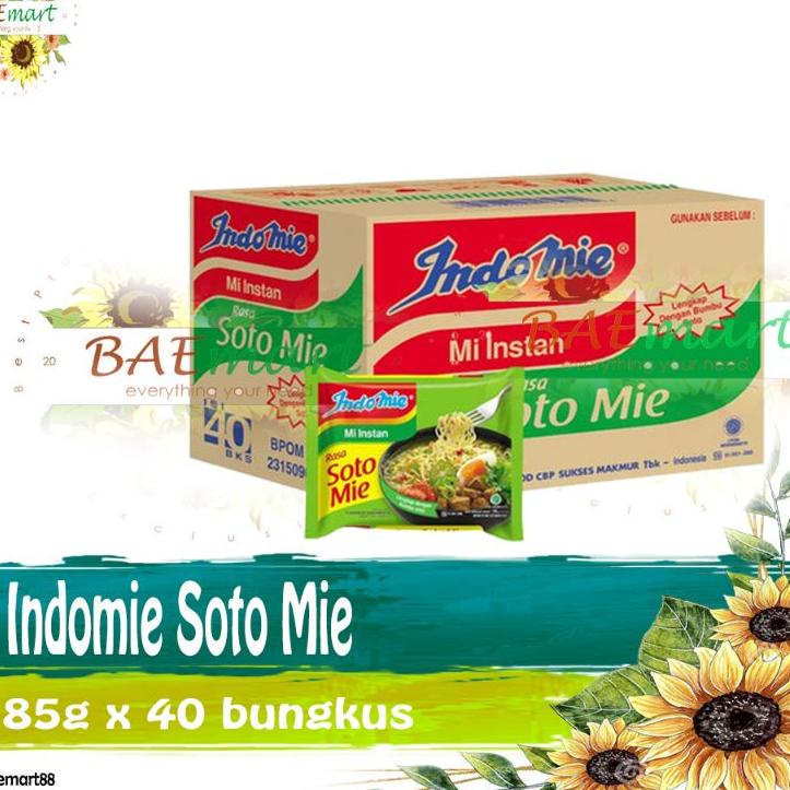 

☼ Indomie Soto Indofood Dus isi 40 ☈