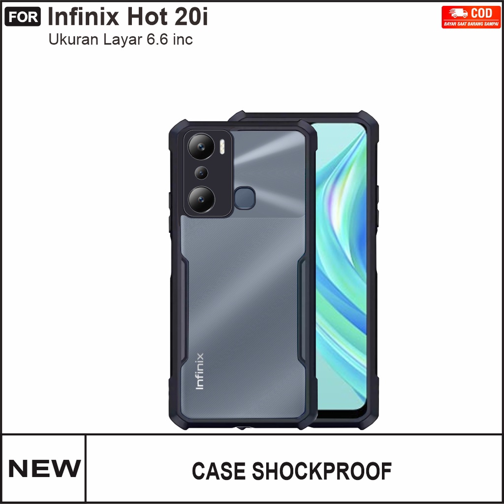 Hard Case Infinix Hot 20i Hot 20s Hot 30i Hot 30 Casing Cover Shockproof