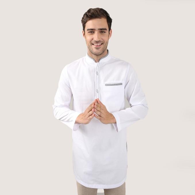 TERLARIS LGS - Baju Koko Kurta - Putih - Lengan Panjang JSH.385.S1134KF.370.CLS /BAJU KOKO PRIA/BAJU