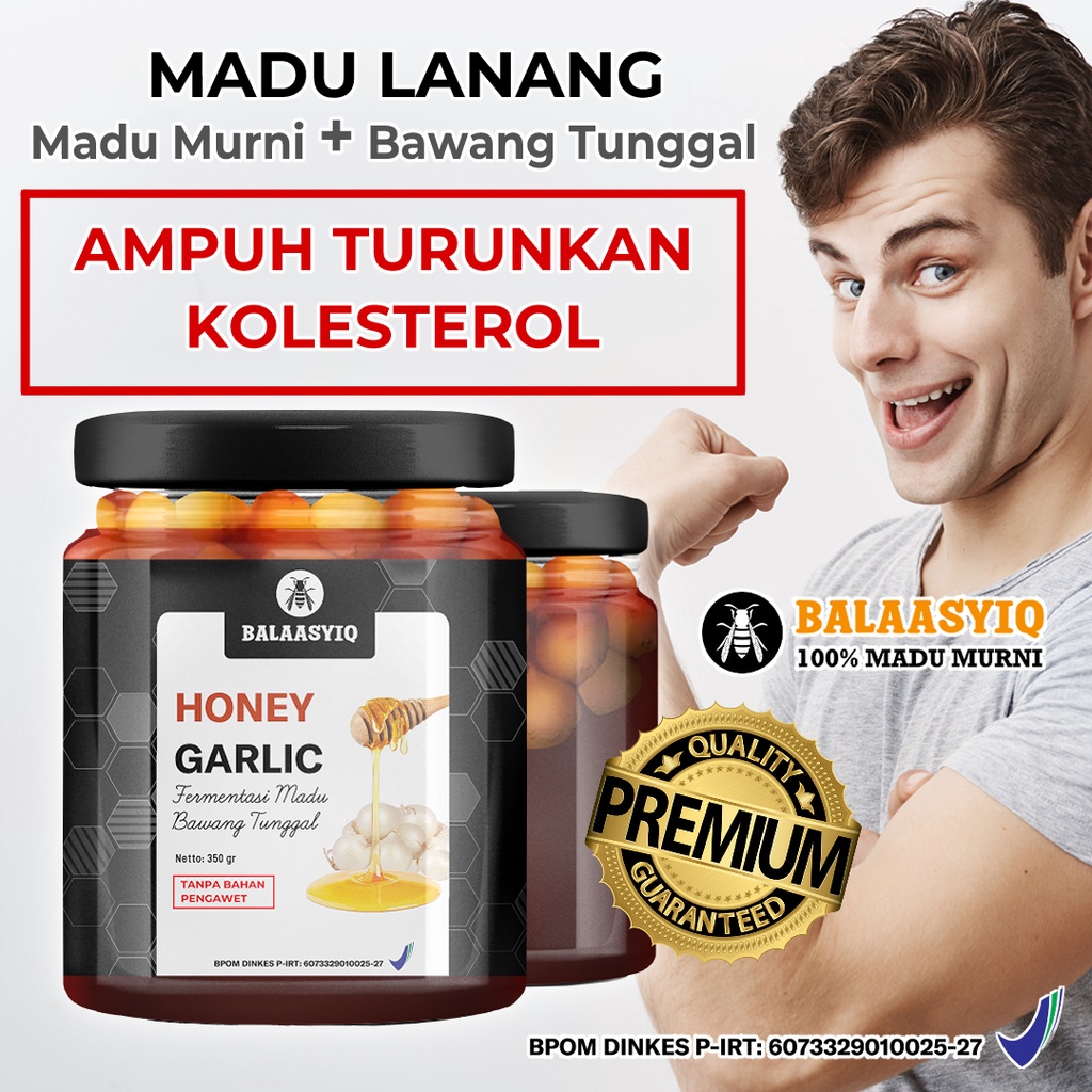 Madu bawang lanang tunggal Madu bawang lanang stamina pria bawang lanang asli 350GR Madu bawang tung