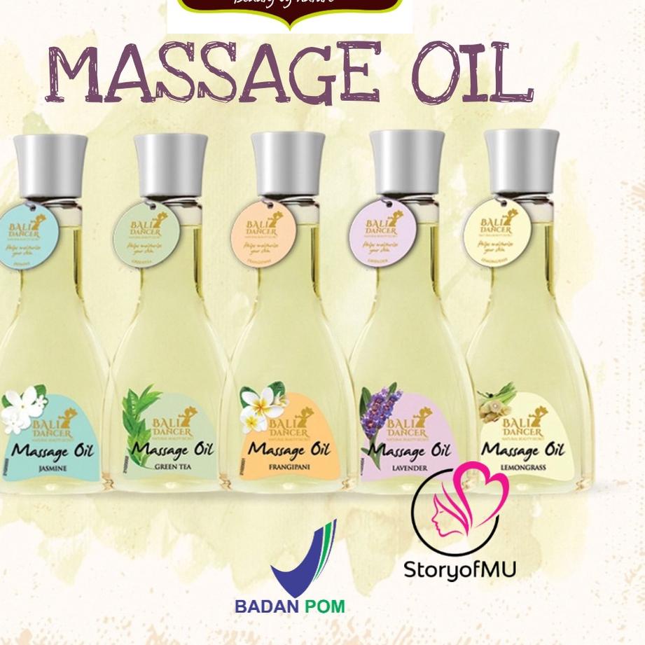 Hot Product HERBORIST Bali Dancer Massage Oil 150ml | Minyak Gosok Urut Pijat