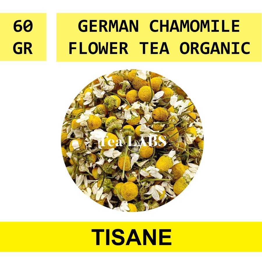 

Chamomile Flower Tea / Teh Bunga Chamomile Tisane 60 GRAM