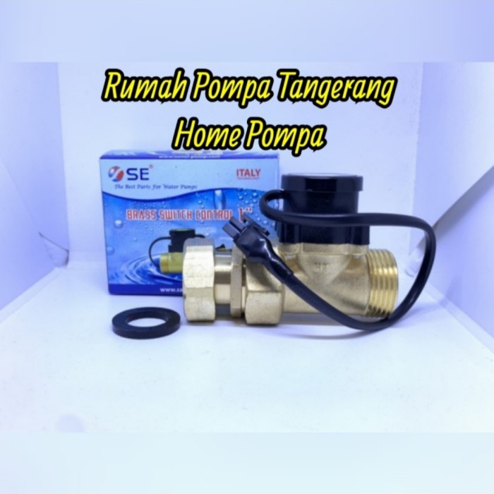Flow switch sanei 1 inch water flow switch otomatis pompa dorong