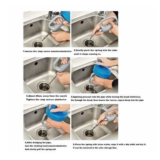 FMFIT Sekrup Anti Mampet / PEMBERSIH SALURAN AIR PIPE CLEANER