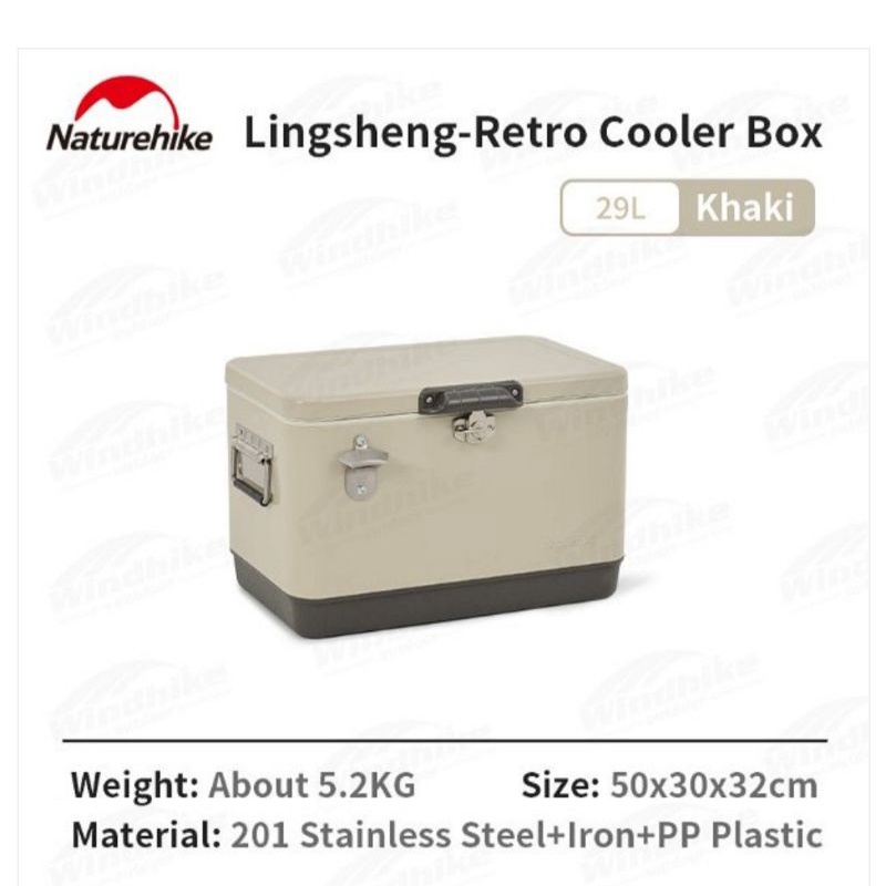 RETRO COOLER BOX NATUREHIKE CNH22SN005 []
