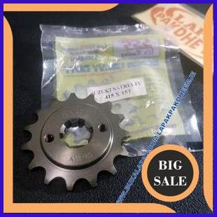 parts GEAR DEPAN SSS 415 15 GSX 150 GSX R150 GSX150 SUZUKI SATRIA FU CARBU FL FACELIFT INJECTION GER