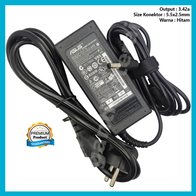 Adaptor Charger Asus U43U43F U43FRF U36 U36SD U46 U46J Original