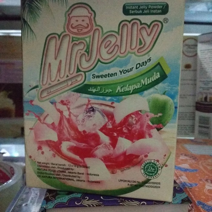 

Mr Jelly Kelapa 15grx12 /Box