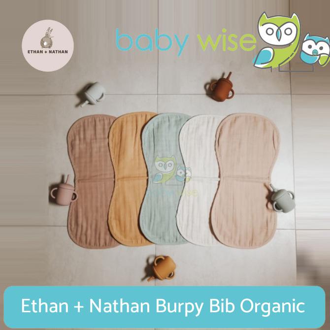 Ethan + Nathan Burpy Bib Organic