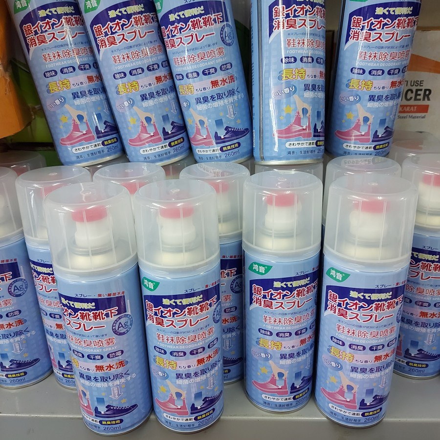 Spray Penghilang Bau Kaki Anti Bau Sepatu