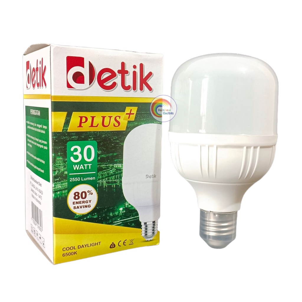 Paket 3 Pcs DETIK Plus Lampu LED Capsule 30 Watt