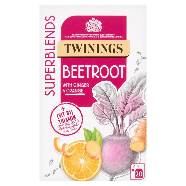 

Twinings Tea Superblends Beetroot With Ginger & Orange 20 x 2 Gram