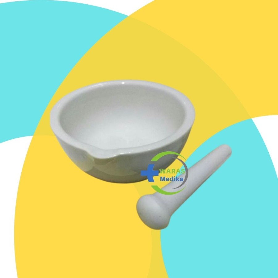 Alat Penumbuk Obat Size 13 cm |Ulekan Obat|Penggerus Obat|Mortal