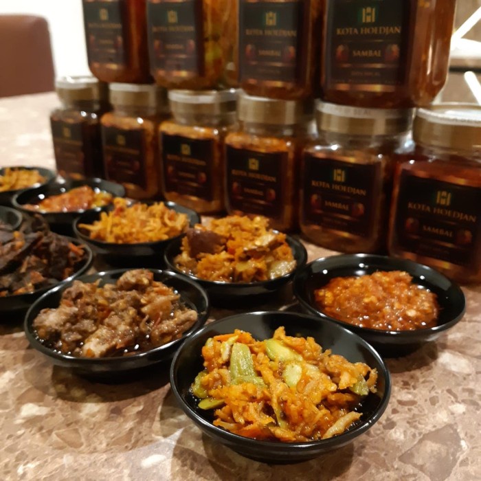 

Sambal Kota Hoedjan - 12 Varian Sambal Top Best Seller!!!