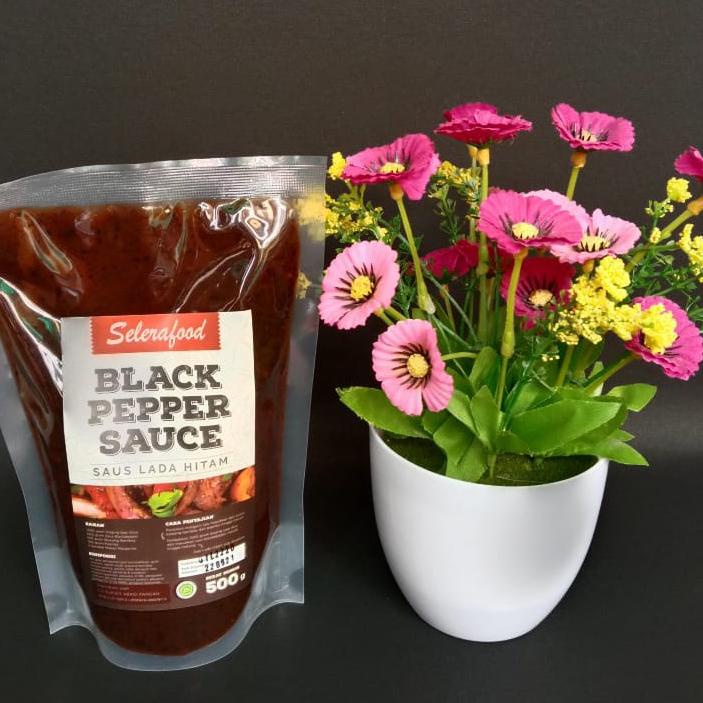 

Best Black Pepper Sauce - Saus Lada Hitam Selerafood 500 gr/Pack