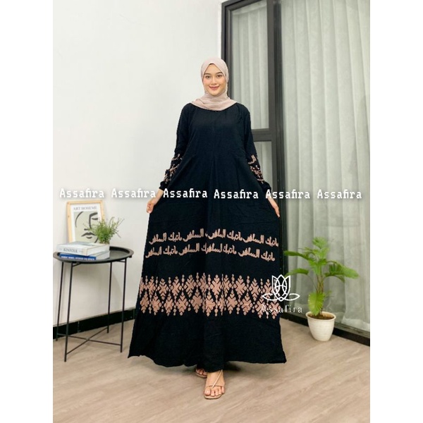 GAMIS RAYON CANDIMEKAR DAILY DRESS FASHION WANITA