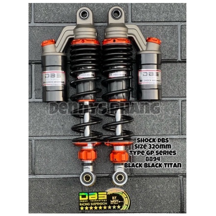 Shock DBS 8894 GP Series shockbreaker tabung atas 320mm mega pro cb classic RX King GL