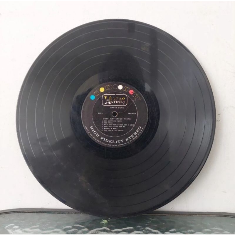 Vinyl Piringan Hitam 12 inch Patty Duke-Don't Just Stand There