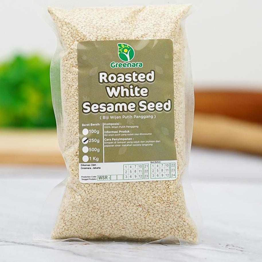 

Model Baru2i2Hw Roasted Sesame Seed 250gr / Wijen Putih Panggang 250 gram