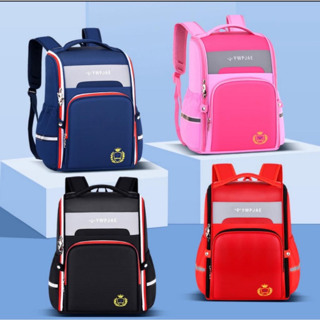 TAS IMPORT PREMIUM CSZX School Backpack / School Bag Tas Anak Lelaki Perempuan SD SMP SMA Tas Sekola