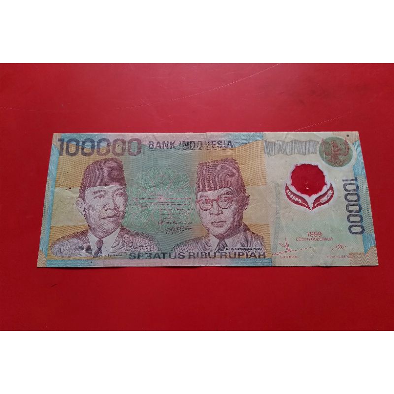 Uang Kuno 100rb Soekarno Hatta
