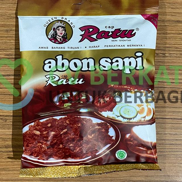 

Harga Bersaing Abon Sapi cap Ratu 90g