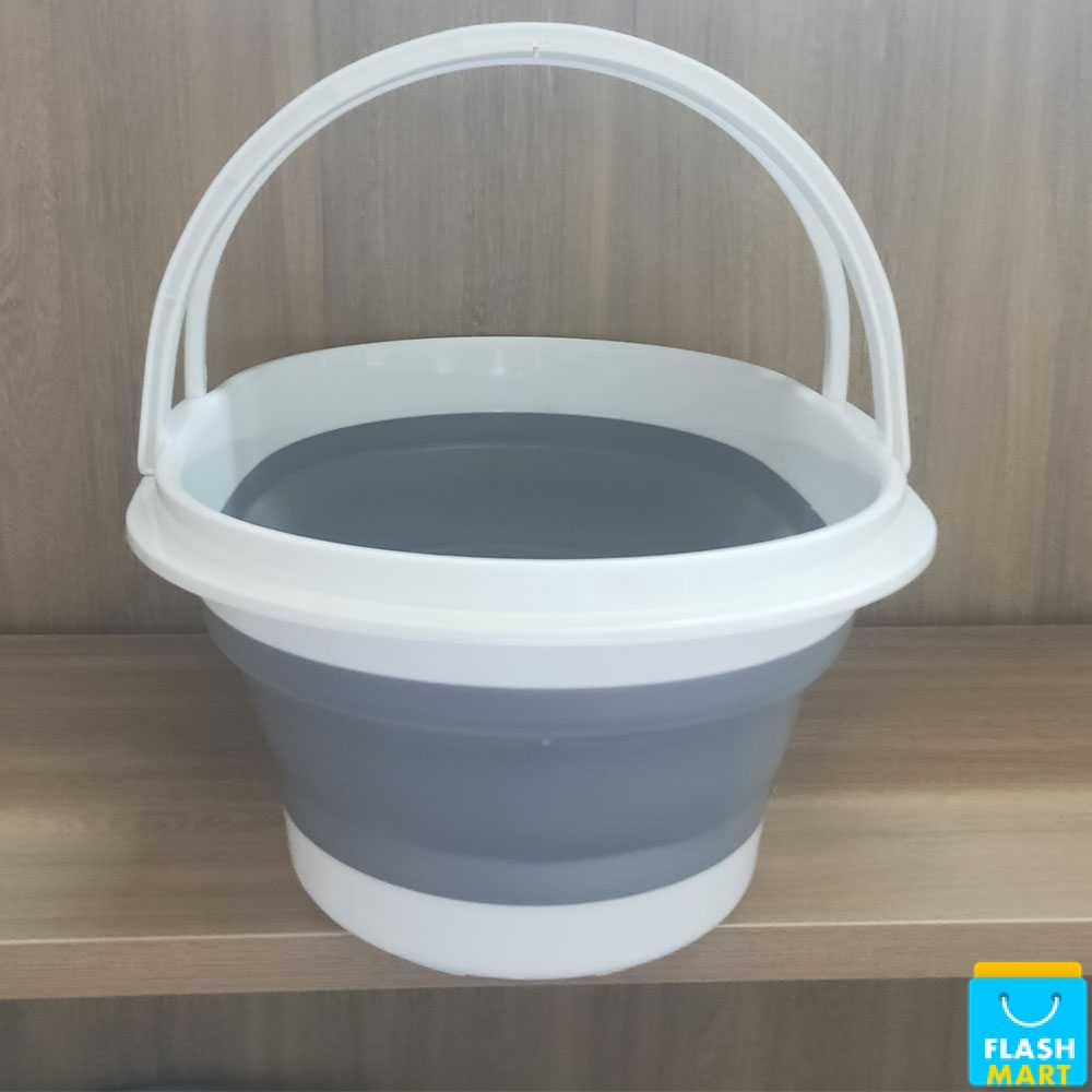 Flashmart Baskom Ember Lipat Laundry Water Bucket Foldable - B244