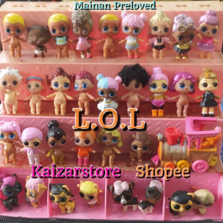 [ART. 347488] Mainan LOL Suprise Action Figure ori MGA China kapsul Bulat Bola murah Preloved