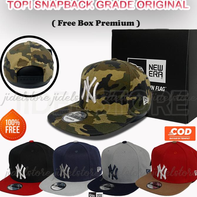 Topi Snapback ORIGINAL Grade Import NY New York Yankess
