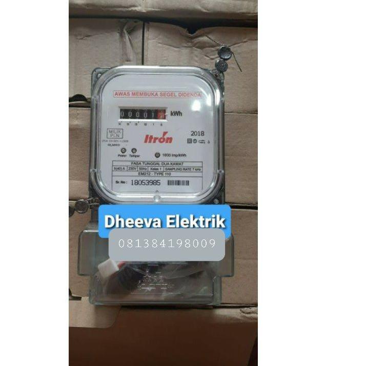 ✱ kwh meter Itron semi digital 5/40 A (pascabayar) ➼