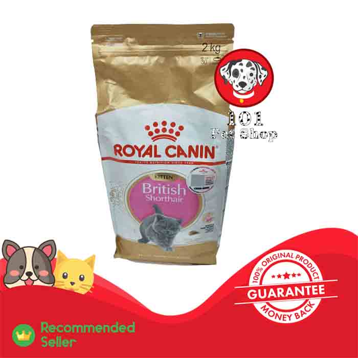 MAKANAN KUCING ROYAL CANIN KITTEN BRITISH SHORTHAIR 2KG