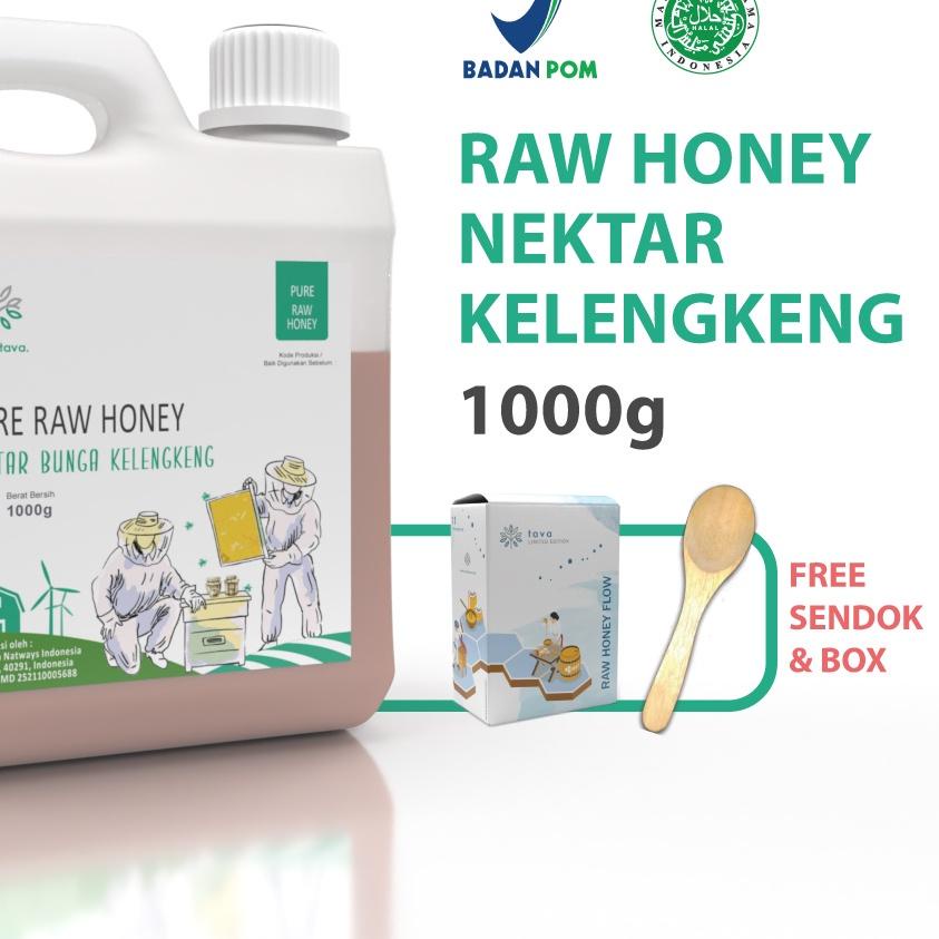 

☇ Asli Murni 1kg Tava Grade A Nektar Kelengkeng 100% Alami Pure Natural Raw Honey ♠