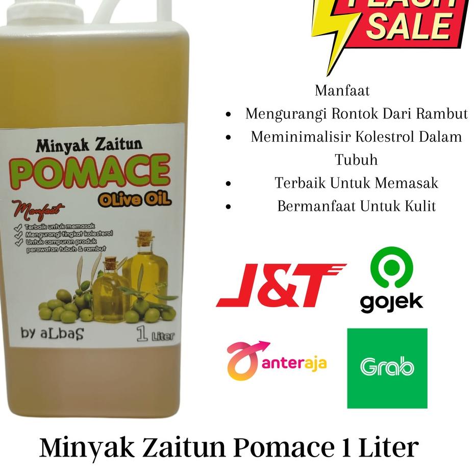 

Klaim promon4N8z Pomace olive oil / minyak zaitun pomace 1 liter
