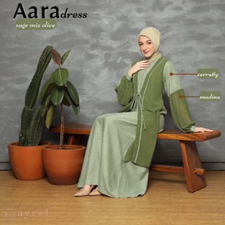 AARA DRESS BY AYCEL | Gamis Madina Mix Cerrutty