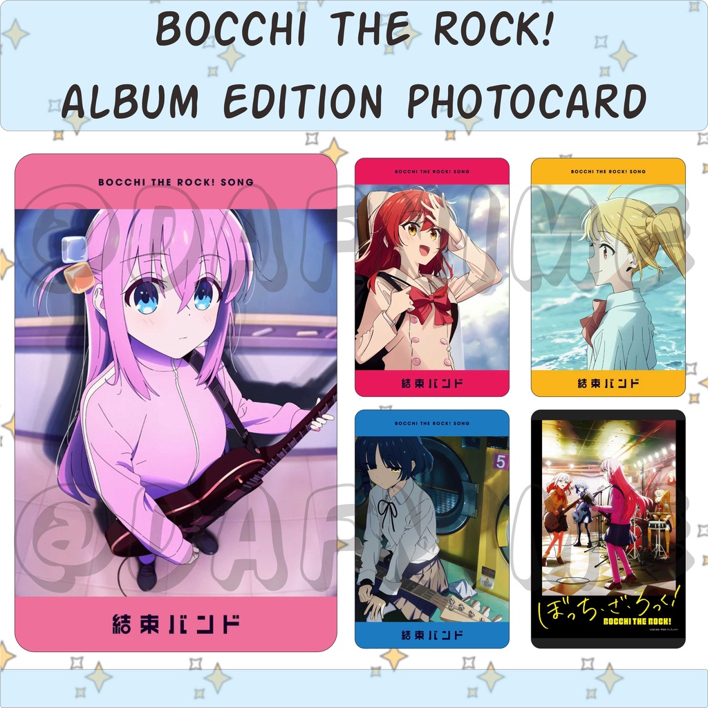 BOCCHI THE ROCK! ALBUM EDITION PHOTOCARD ANIME