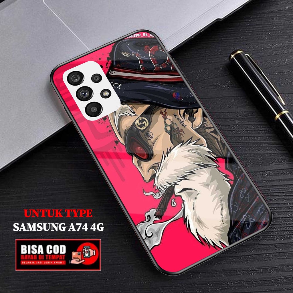 Case Samsung A74 4G - AGM CASE - Fashion Case hp Samsung A74 4G - Casing hp Samsung A74 4G - Silikon