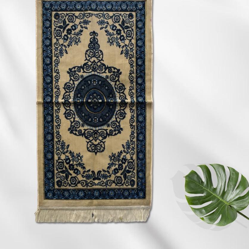 ♔ Sajadah Yakar Fantasy Spigel Midi -+ 53 x 105 CM Tebal Lembut Turki Turkie Turkiye ☑