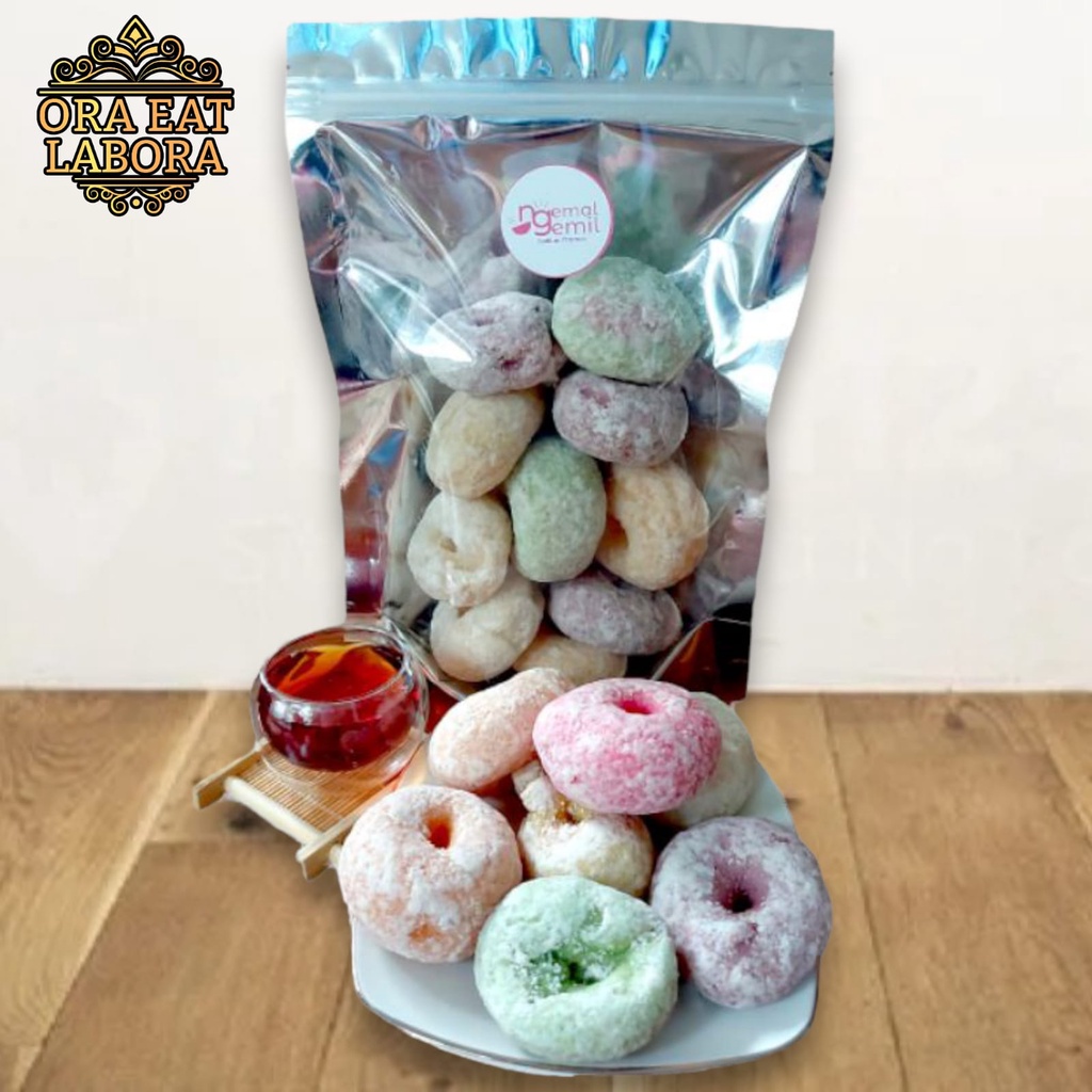 

Snack Jadul Ladu Donut Kue Donat Bertabur Gula Homemade Kualitas Premium - Ora Eat Labora