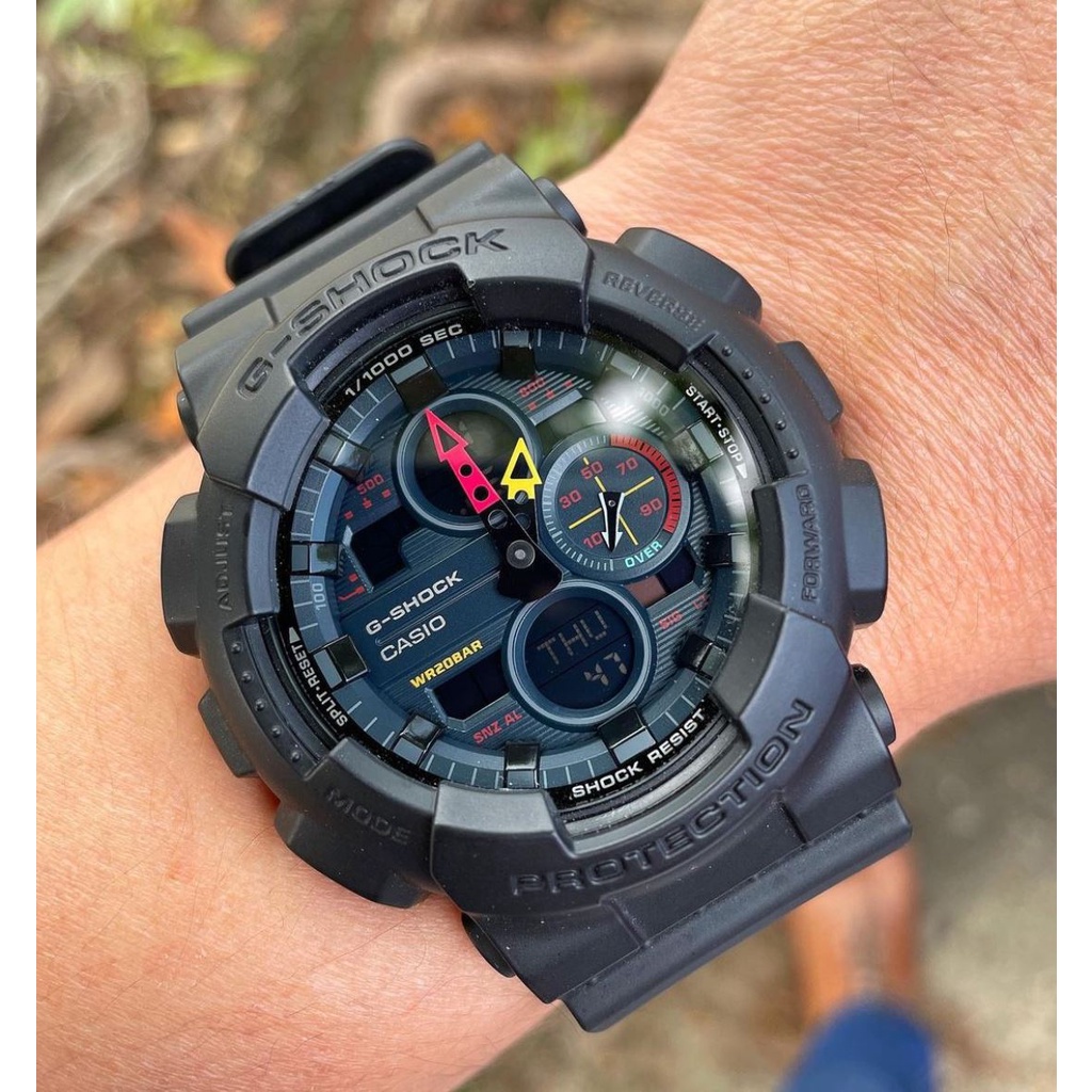 Casio G-Shock Jet Black GA-140BMC-1A